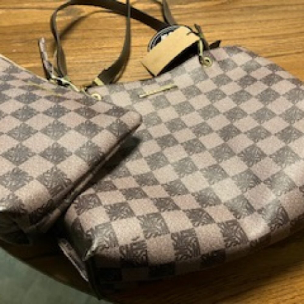 NEW 2 Piece Steve Madden Tote Bag Set BDONNA